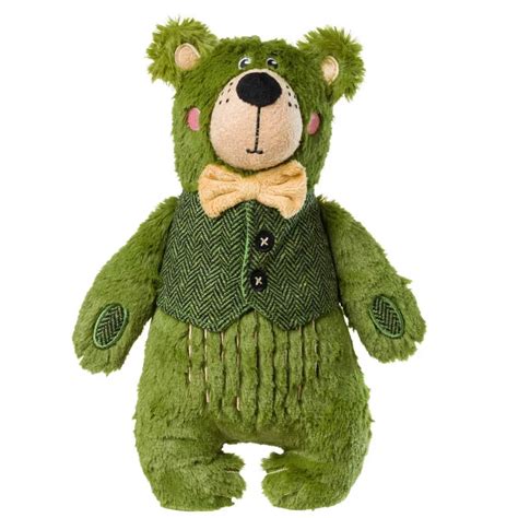House of Paws Forest Green Bear | Millie's Paws