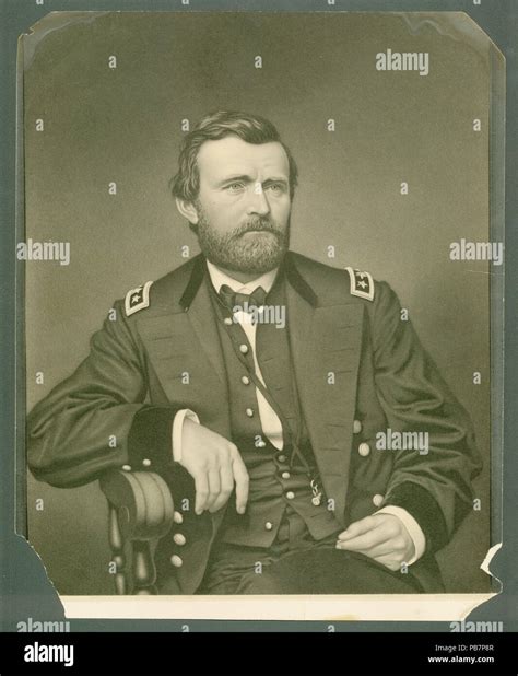 1787 Ulysses S. Grant, General (Union Stock Photo - Alamy
