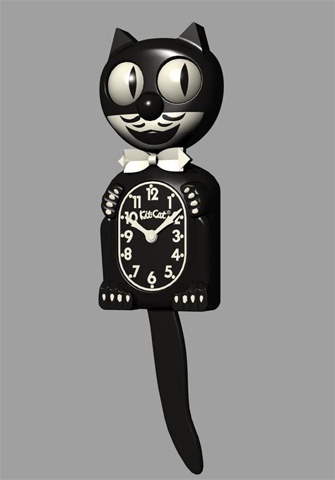 Kit Cat Clock as seen in Back to the Future 3D Model $10 - .stl ...