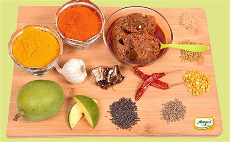 Amoga's Pickles Factory Andhra Authentic Special Mango Pickle/Aam Ka ...