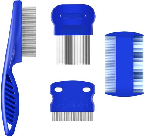 Amazon.com : Lice Removal Comb Kit 7 Pcs, Flea and Tick Comb Lice ...