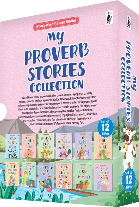 My Proverb Stories Collection (12 Vol. Boxed Set) – Woodpecker Books