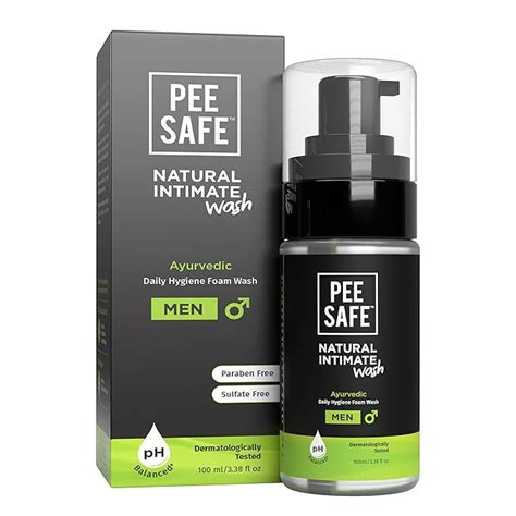 Pee Safe Natural Intimate Wash for Men | Tea Tree Essential Oil ...