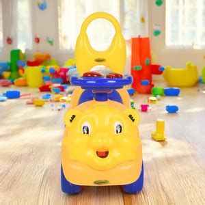 VAARA G Rider/Push Car/ Baby Car with Music and Back Rest - Rider/Push ...