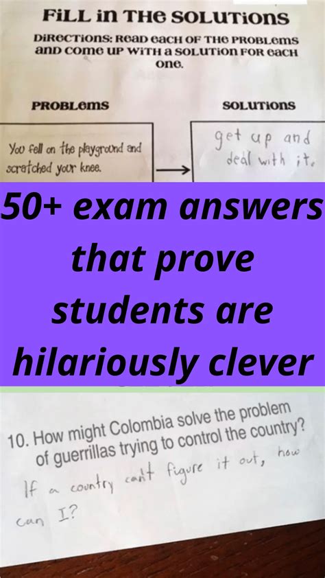 Clever Exam Answers
