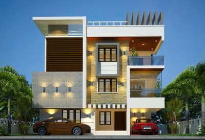 Exterior, Lighting Designs by Architect kmr Rakesh, Ernakulam | Kolo