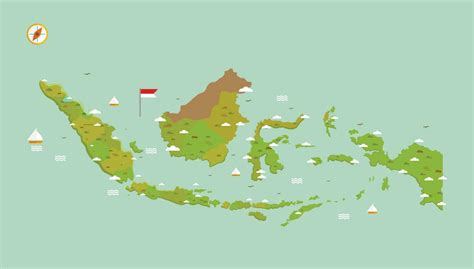Indonesia Map Vector 的图像结果
