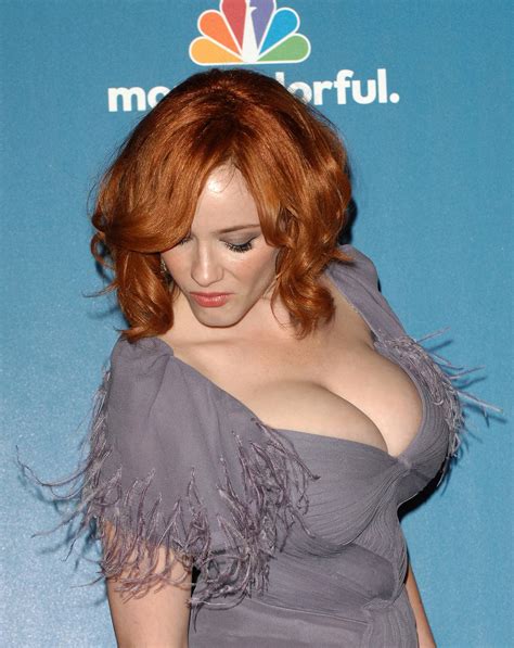 Christina Hendricks Chest