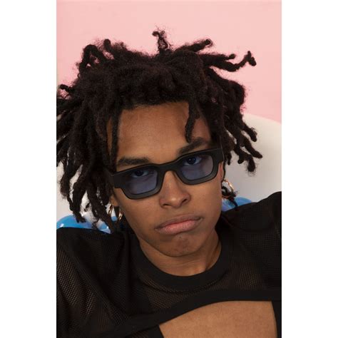 Vintage V1 Black Blue Square Sunglasses – Go Glassic