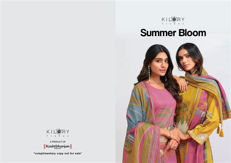 Kilory Summer Bloom Lawn Cotton Digital Print Embroidery Salwar Kameez