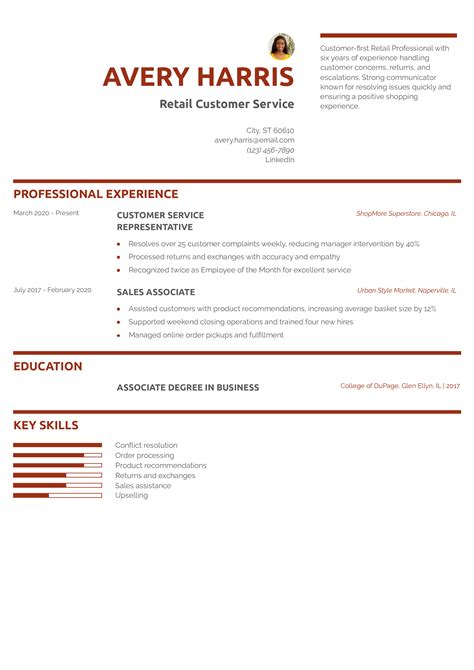 20 Retail Resume Examples and Templates for 2026 - Resume.org