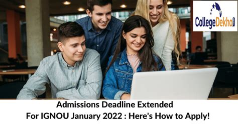 IGNOU January Session 2022: Admissions Deadline Extended, Check Dates ...