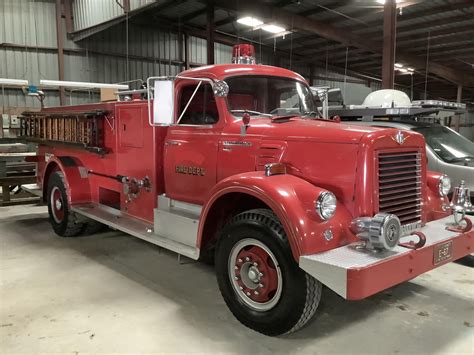 Antique Fire Trucks | Vintage Equipment | Fenton Fire