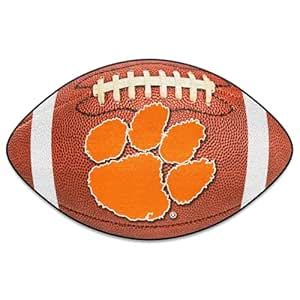 Buy FANMATS NCAA Clemson University Tigers Nylon Face Football Rug ...