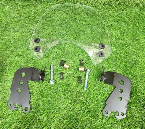Windshield Visor Kit for Hunter Bike Windshield : Amazon.in: Car ...