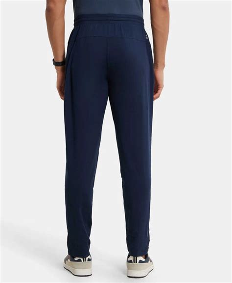 Buy Soft Touch Microfiber Elastane Stretch Trackpant with Side Pockets ...