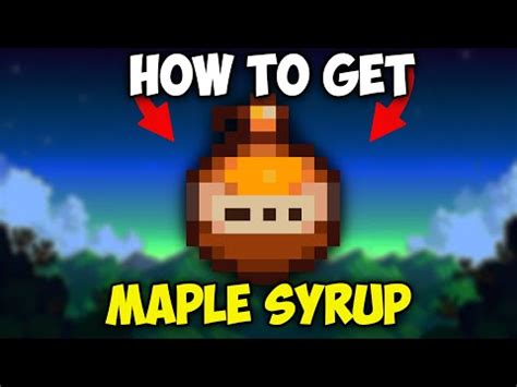 Where To Bring Maple Syrup Stardew Valley