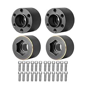 Buy NXUEBDU 4Pcs Brass Weights 1.9 2.2 Inches Beadlock Wheels 12mm Hex ...