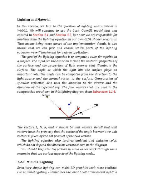 Image result for Lighting Models in Computer Graphics