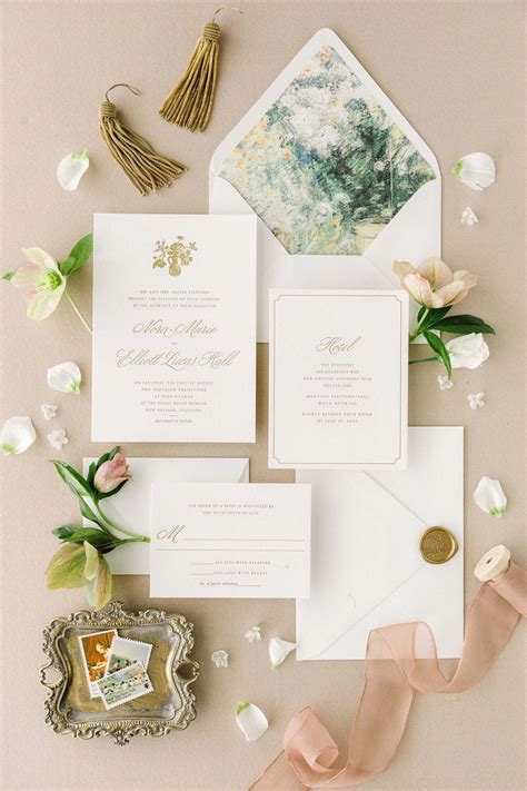 Multi page wedding invitations | Beachweddingtips.com