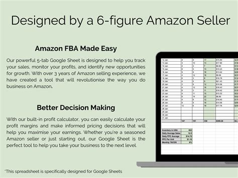 Image result for Amazon FBA Excel Spreadsheet