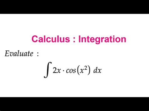 Image result for Integration Word Problems Tutorial