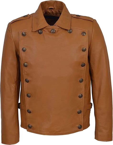 Buy The Rocketeer Movie Brown Real Sheepskin Leather Jacket for Men ...