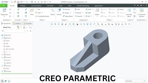 Image result for Creo Parametric Tutorial for Beginners