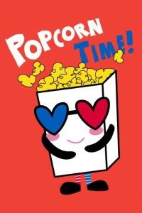 Popcorn Time Art Wall Poster Without Frame Paper Print - Quotes ...