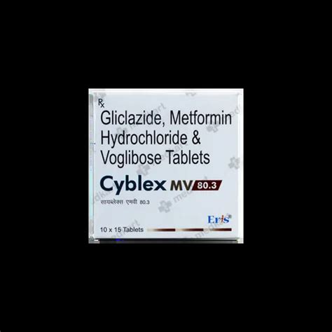 CYBLEX MV 80.3MG TABLET 15'S Price, Uses, Side Effects & Substitutes ...