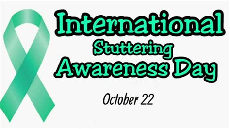 International Stuttering Awareness Day observed on 22 October