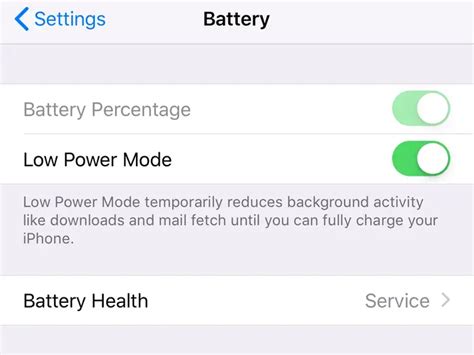 Image result for Power Save Mode IPhone