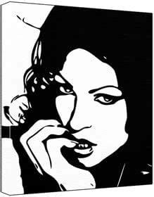 Gabrielle Richens Pop Art Painting (100% Original Painting. Not A Print ...