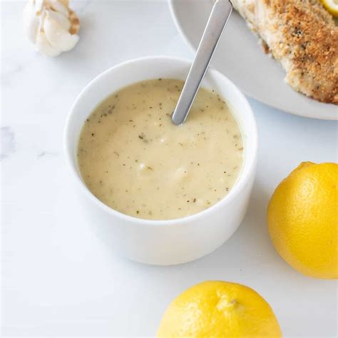 Lemon Garlic Sauce (15-Minute Recipe) | Hint of Healthy