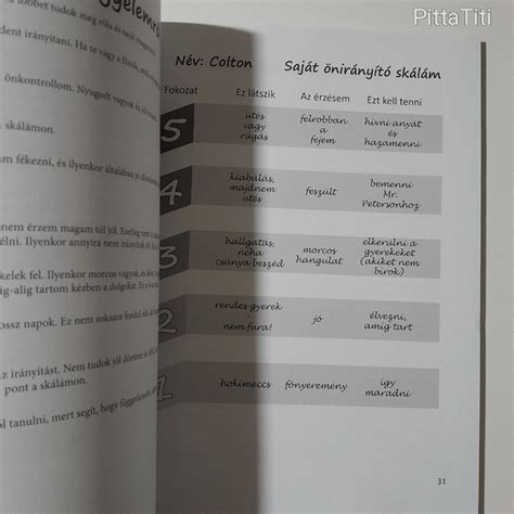 A csodálatos 5-pontos skála / Kari Dunn Buron Mitzi Curtis, ADHD ...