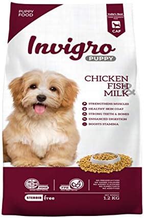 Meat Up Puppy Dry Dog Food, Chicken and Milk Flavour 1.2Kg (Buy 1 Get 1 ...