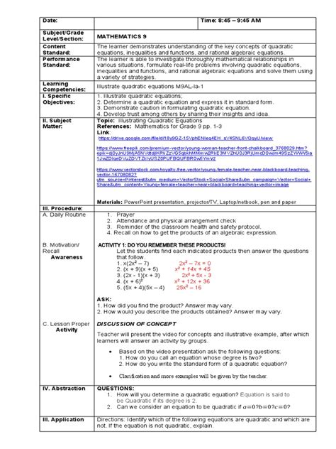 Image result for Grade 9 Math Lessons