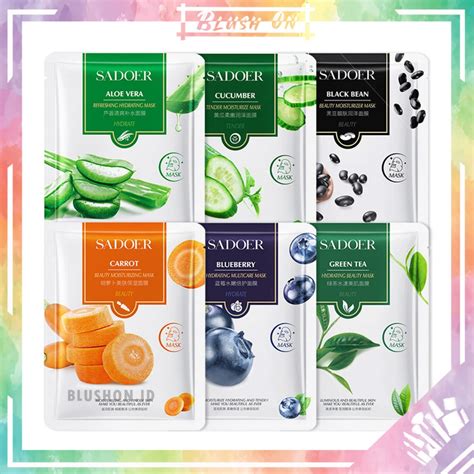 Jual SADOER Moisturizing Multicare Beauty Facial Mask Series Facial ...