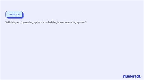 Single User Operating System 的图像结果