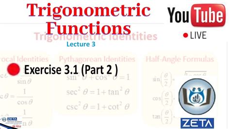 Image result for Trigonometry Function Exercise 3.2 Dinesh Sir