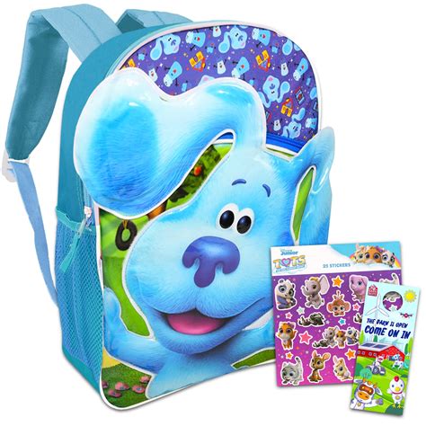 Buy Nick Shop Blue's Clues Backpack Set Kids ~ 3 Pc Bundle Blue's Clues ...