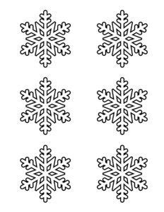Image result for Free Printable Snowflake Pattern