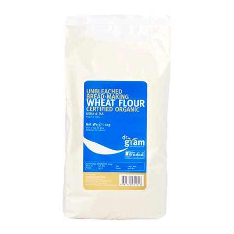 Dr Gram Organic Unbleached Bread-Making Wheat Flour 1kg - Lifewinners ...