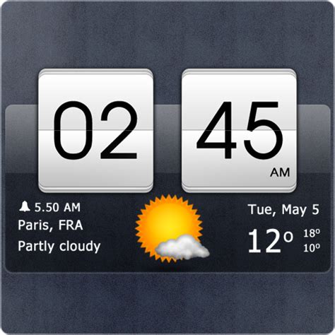 Rezultat imagine pentru Android Clock Weather Widget