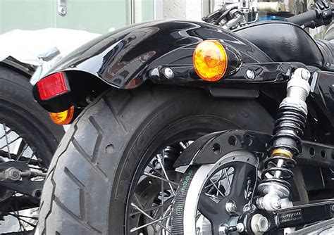 ツーリング 特価！ XL1200 リアフェンダー ブラック ハーレー スポーツスター のクオリテ