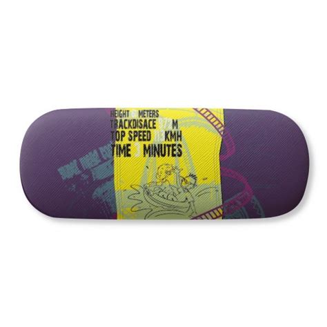 Buy DIYthinker Amusement Park Facilities Roller Coaster Glasses Case ...