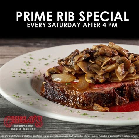 Chelo's Hometown Bar & Grille menu in East Providence, Rhode Island, USA