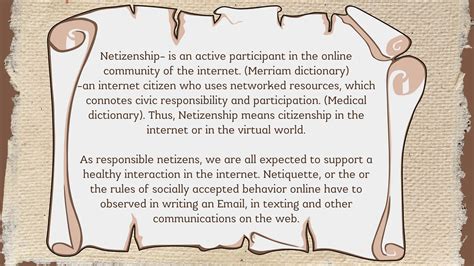 Lesson 2 Netizenship and Netiquette in Online Communities | PDF