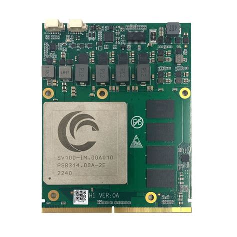 MXM AI inference acceleration card - SV100 - ZRT Technology - deep learning