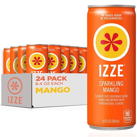 Izze Sparkling Juice Caffeine at Lynn Walker blog